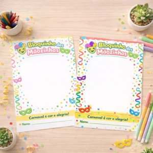 Bloquinho das Mãozinhas